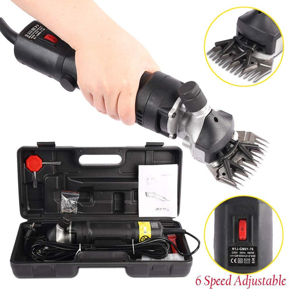 Sheep Clippers Portable Electric Animal Shearing for Sheep Goat Llama Horse and Other Fur Livestock Support Heavy Duty Shearing Work 320 Watts