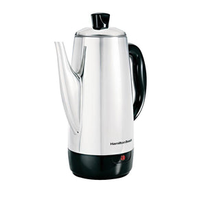 Hamilton Beach 12-Cup Stainless Steel Cordless Percolator