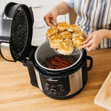 NINJA Foodi Deluxe 8 qt. Black Electric Pressure Cooker and Air Fryer