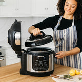 NINJA Foodi Deluxe 8 qt. Black Electric Pressure Cooker and Air Fryer