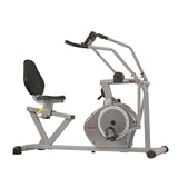 Magnetic Recumbent Exercise Bike, 350lb High Weight Capacity, Arm Exercisers, Monitor, Pulse Rate