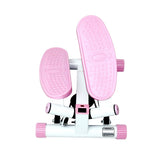 Pink Adjustable Twist Stepper Step Machine w/ LCD Monitor