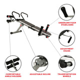 Invert Extend N Go Back Stretcher Bench for Back Pain Relief, Decompression Therapy