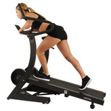 Cardio Trainer Manual Treadmill w/ Adjustable Incline, Magnetic Resistance, 400+ lb Capacity