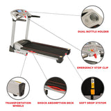 Performance Treadmill, High Weight Capacity w/ 15 Levels of Auto Incline, MP3 and Body Fat Function