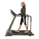 Recovery Walking Treadmill w/ Low Pro Deck and Multi-Grip Handrails for Mobility/Balance Support