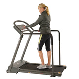 Recovery Walking Treadmill w/ Low Pro Deck and Multi-Grip Handrails for Mobility/Balance Support