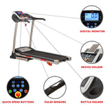 Treadmill w/ Manual Incline and LCD Display