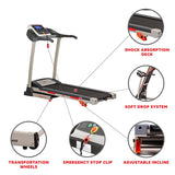 Treadmill w/ Manual Incline and LCD Display