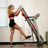 Treadmill w/ Manual Incline and LCD Display