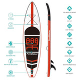 Sup Premium Inflatable Stand Up Paddle Board 11′