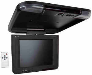 Tview T1045FDIR-BK 104-Inch Car Flip Down Monitor Black