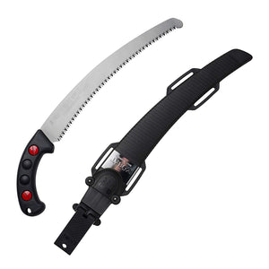 Silky 270-33 Zubat PROFESSIONAL Series Curved Blade Hand Saw with Scabbard, 330mm/13 inch curved blade, 1.5mm blade thickness