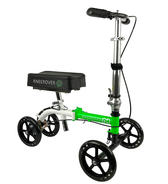 NEW KneeRover GO Knee Walker – The Most Compact & Portable Knee Scooter Crutches Alternative