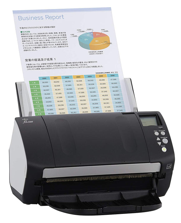 Fujitsu fi-7160 Color Duplex Document Scanner – Workgroup Series (Certified Refurbished)