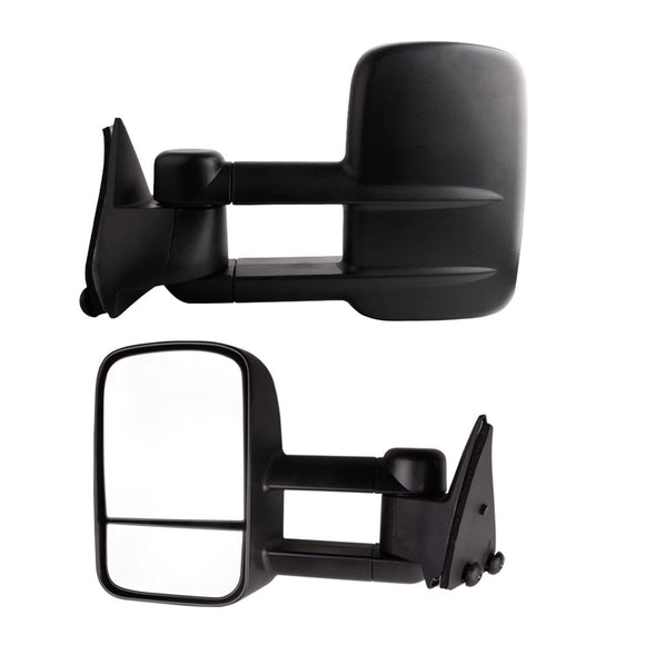 Towing Mirrors for 88-98 Chevy GMC C/K 1500 2500 3500 Pickup Pair Set Manual Extendable Side Mirrors