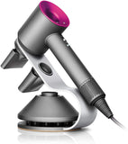 Dyson Supersonic Fast-Drying Gift Edition with Complimentary Stand for Hair Dryer and Attachments, Fuchsia