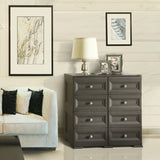 Wide 8 Drawers Unit