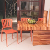 Sofia Chair Vertical Backrest