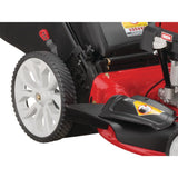 Troy-Bilt 21 in. 159 cc Gas Walk Behind Self Propelled Lawn Mower with Check Don’t Change Oil, 3-in-1 TriAction Cutting System