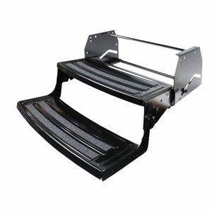 Lippert 432682 24" Radius Corner Manual Step – Double, 6.5" Rise – 432682
