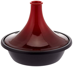 Le Creuset of America Enameled Cast Iron Moroccan Tagine 5-3/4-Quart Cerise (Cherry Red)