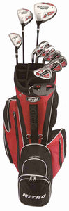 Nitro Golf- LH Blaster 15 Piece Complete Set with Bag Left Handed