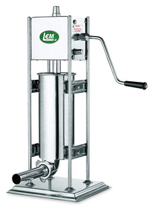 LEM Products 1112 Big Bite 10-Pound Stainless Steel Dual Gear Vertical Sausage Stuffer