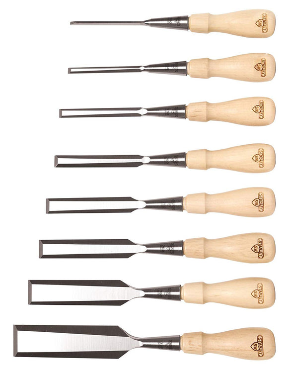 Stanley 16-793 Sweetheart 750 Series Socket Chisel 8 Piece Set