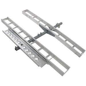 Double Motorcycle or Dirt Bike Carrier 600 lb Capacity Aluminum 75 Track Length Each