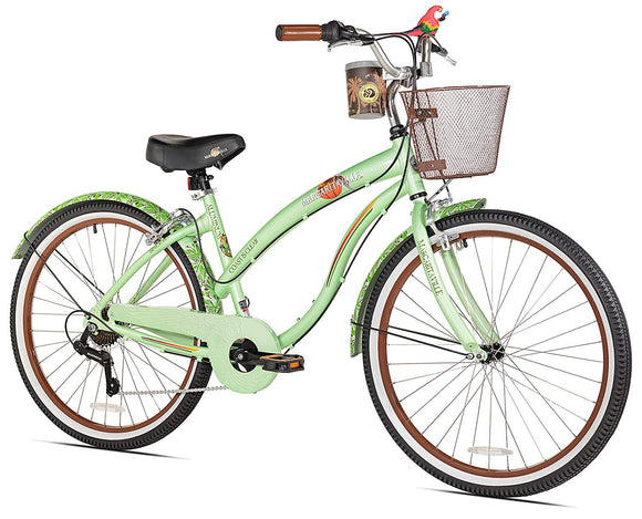 Margaritaville Coast Is Clear Women’s Beach Cruiser Bike 26-Inch