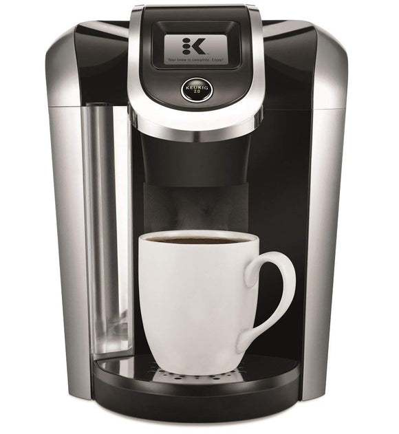 Keurig K475 Single Serve K-Cup Pod Coffee Maker with 12oz Brew Size Strength Control and temperature control Programmable Black
