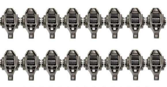 Michigan Motorsports LS1 Rocker Arms with Trunion Kit Installed – FITS LS2 LS6 LQ4 LQ9 LY5 LY6 LM7 4.8 5.3 5.7 6.0 Bolts Not Included
