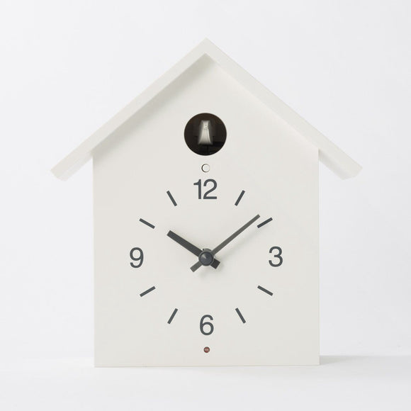 MUJI Cuckoo Clock [White – Large size]