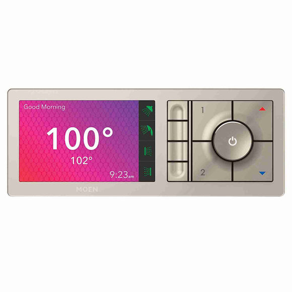 Moen TS3304TB Bathroom U Digital Shower Controller 4-Outlet Wall Mounted Terra Beige
