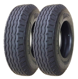 Zeemax Heavy Duty Highway Trailer Tires 8-14.5 14PR Load Range G – Set 2