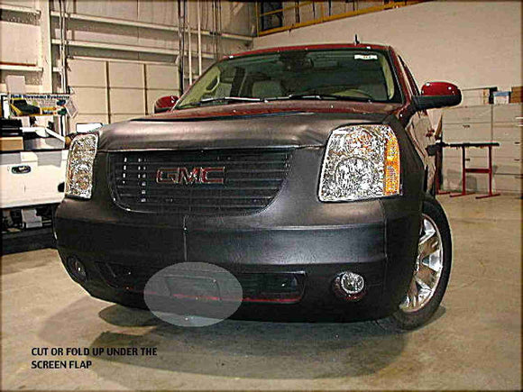 Lebra 2 piece Front End Cover Black – Car Mask Bra – Fits – GMC YUKON & Yukon XL Yukon Denali & XL Not Hybrid 2007-2013