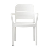 Lima Dining Table 160cm + Tisara Chair Set White