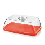 Casa Rectangular Cheese Dish w/Dome Transparent