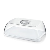 Casa Rectangular Cheese Dish w/Dome Transparent