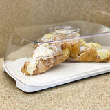 Casa Rectangular Cheese Dish w/Dome Transparent