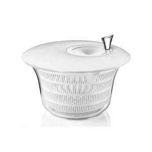 Casa Salad Spinner Nonslip Base White