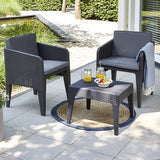 Columbia Storage Balcony Sofa Set