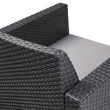 Alabama Outdoor Sofa Set Graphite [AS-IS] Display + Free Delivery