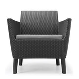 Salemo Balcony Outdoor Sofa Set Graphite