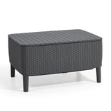 Salemo Balcony Outdoor Sofa Set Graphite