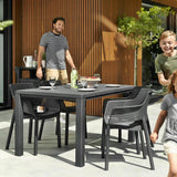 Julie Dining Table Graphite