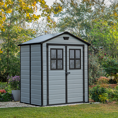 Lineus 6 x 5 Outdoor Storage Shed + Free Assembly