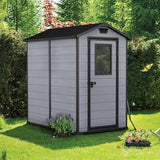 Lineus 4 x 6 Outdoor Storage Shed + Free Assembly