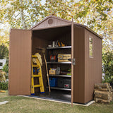 Darwin 6 x 6 Outdoor Garden Shed + Free Assembly
